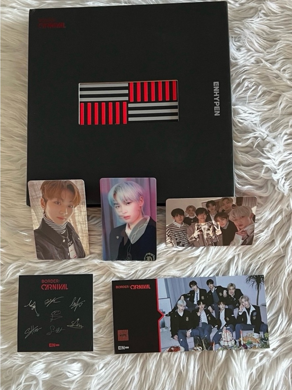 Enhypen Border Carnival Photo Card Collector Set  photocard included